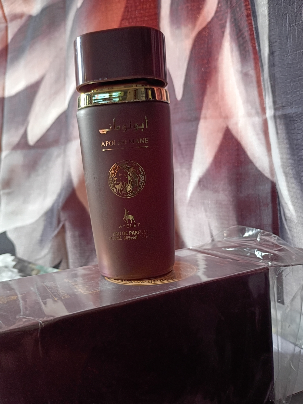 & Other Stories Dark Brown and Gold Fragrance Bottle